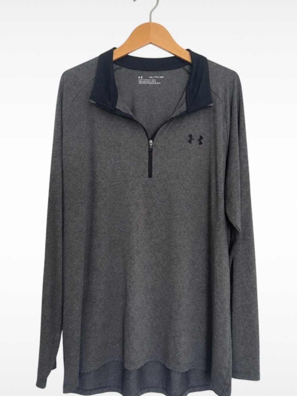 Under Armour Men's Dark Gray Half-Zip Performance Pullover